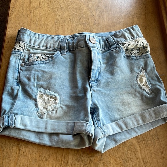 girls jean shorts - Picture 1 of 3